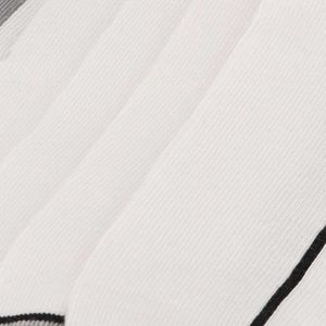 Apollo - Sneakersokken Heren - Wit - 5-Pak - Enkelsokken