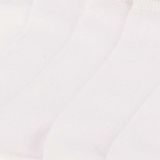 Apollo - Sneakersokken Dames - Wit - Maat 36/41 - Enkelsokken dames - Sneakersokken dames maat 39 42 - Sneakersokken