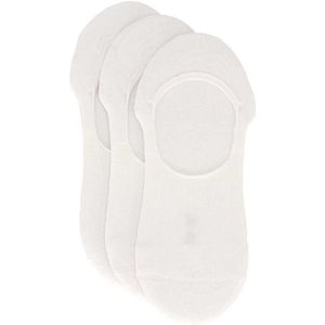 Sport Footies Unisex - Wit - 3-Pak