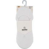 Apollo - Footies sport - Wit - 3-Pak - Maat 36/41 - Footies dames - Footies - Kousenvoetjes - Sportsokken