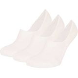 Apollo - Footies sport - Wit - 3-Pak - Maat 36/41 - Footies dames - Footies - Kousenvoetjes - Sportsokken