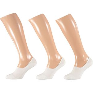 Sport Footies Unisex - Wit - 3-Pak