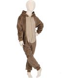 Apollo - Bamboe Kinder Onesie - Bruin - Jongens en Meisjes