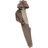 Apollo - Bamboe Kinder Onesie - Bruin - Jongens en Meisjes