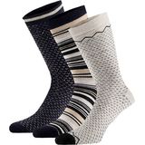 Bamboo by Apollo - Dames Sokken - Multi Marine - 6-Pak - Bamboe Mix