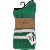 Apollo - Sportsokken - Multi Groen - 3-Pak - Kindersokken