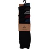 Sokken - Multi Zwart - Katoen - 10-Pak