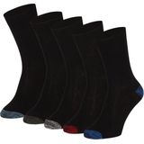 Sokken - Multi Zwart - Katoen - 10-Pak