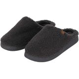 Apollo - Pantoffels - Antraciet - Stevige Zool - 100% Polyester
