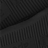 Apollo Pantoffels heren Zwart Teddy Wol/42 Sloffen Sloffen heren Pantoffels heren