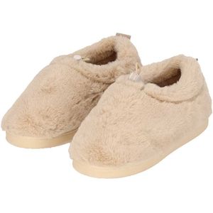 Apollo - Instap Pantoffels - Beige - Dames Mules