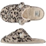 Apollo - Instap Pantoffels - Roze - Dierenprint - 100% Polyester