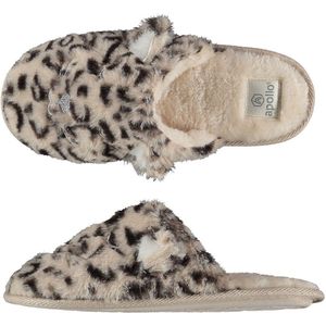 Apollo - Instap Pantoffels - Roze - Dierenprint - 100% Polyester