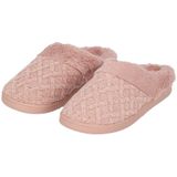 Apollo - Pantoffels - Roze - Zachte Rand - 100% Polyester