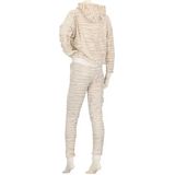 Apollo - Huispak - Zebra Print - Beige - 100% Polyester