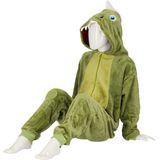 Onesie - Legergroen - Camouflage - Huispak met Ritssluiting en Capuchon