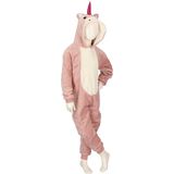 Morethansocks - Kinder Onesie - Unicorn - Roze - Dieren Onesie