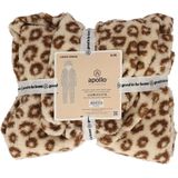Apollo - Dames Onesie - Panterprint - Bruin - Dieren Onesie