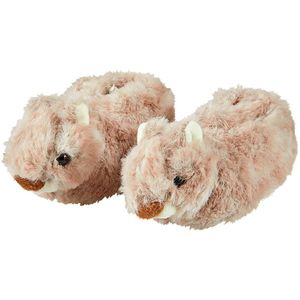 Apollo - Baby Sloffen - Hamster - Bruin - Maat 16/17 - Pantoffels baby - kraamcadeau jongen - kraamcadeau meisje