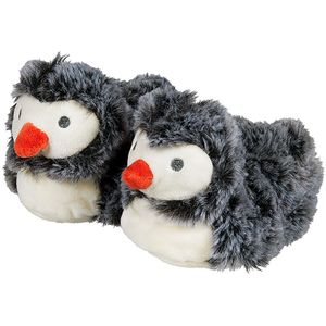 Apollo - Baby Sloffen - Zwart - Pinguïn - Pantoffels