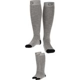 Apollo - Skisokken Unisex - Zwart - 2-Pak - Maat 35/38 - Skisokken heren - Skisokken dames