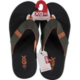 XQ - Slippers Heren - Zwart/Wit - Badslippers - Sportieve Slippers