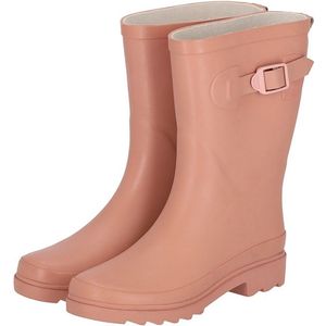 XQ - Regenlaarzen dames - Rubber - Roze - Maat 39 - Dames Regenlaarzen - Laarzen dames