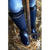 XQ - Regenlaarzen Dames - Fashion - PVC - Navy - Hoge regenlaarzen