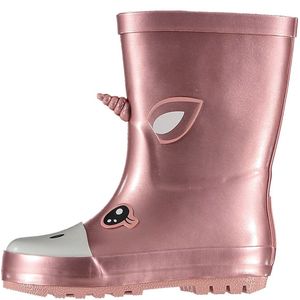 XQ - Regenlaarzen Kinderen - Unicorn - Roze - Maat 23/34 - Regenlaarzen meisjes