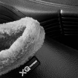 XQ - Tuinklompen - Zwart - Fake Fur - Tuinschoenen - Tuinklompen met Imitatiebont