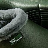 XQ Tuinklompen heren Fake Fur Groen Tuinschoenen Garden Clogs heren