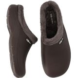 XQ - Tuinklompen - Bruin - Fake Fur - Tuinschoenen