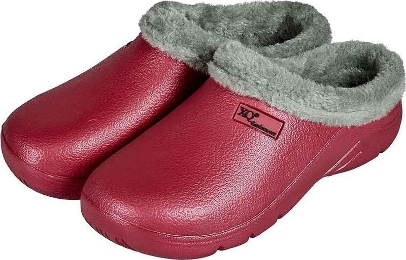 XQ Tuinklompen Dames Gevoerd Roze Tuinschoenen Garden Clogs dames