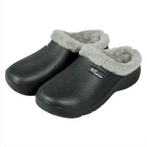 XQ Tuinklompen Dames Gevoerd Zwart Tuinschoenen Garden Clogs dames