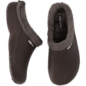 XQ - Tuinklompen Dames - Gevoerd - Bruin - EVA Kunststof