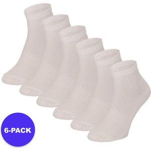 Apollo - Sport Enkelsokken - Zwart - 6-Pack - Unisex Voordeelpakket