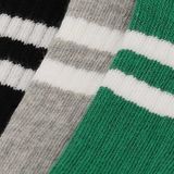 Apollo - Sportsokken - Multi Zwart - 6-Pack Voordeelpakket