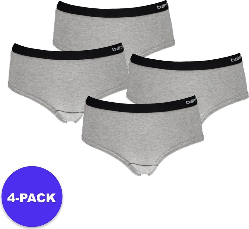 Apollo hipster met bamboe (set van 2) grijs