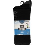 Apollo - Plain - Skisokken - Zwart - Grijs - Blauw - 4-Pack