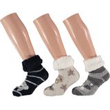 Apollo - Huissokken - Beige - Dierenprint