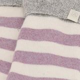 Apollo - Wollen Huissokken - Stripes - Bruin - Natural Wollen Sokken