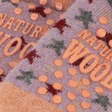 Apollo - Wollen Huissokken - Paars - Kinderen - Stars