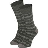 Wollen Heren Huissokken - Fashion - Beige - Maat 39/42