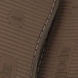 Apollo Sloffen Heren Suede Taupe/42 Pantoffels heren