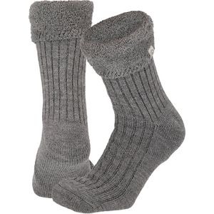 Apollo - Ultra Soft - Huissokken - Offwhite - 1 x Paar - 30% Polyester - 25% Viscose - 23% Acryl - 22% Polyamide