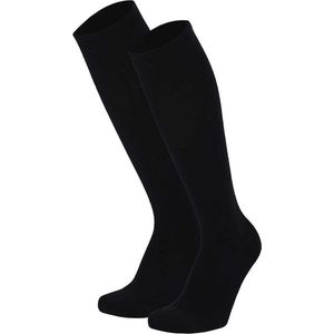 Apollo - Compressiesokken Modal - 2 Pak - Vliegtuigsokken - Reissokken - Steunkousen - Compressiesokken - Vliegtuigsokken compressie