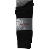 Merino Wollen Sokken - Zwart - Unisex - 3-Pak