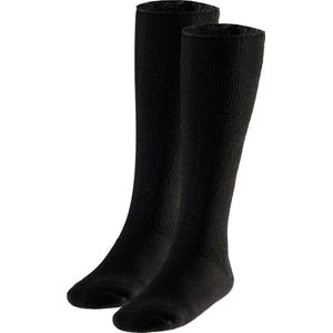 Kniekousen - Zwart - Thermo - 1 Stuk