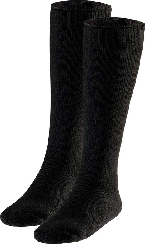 Kniekousen - Zwart - Thermo - 1 Stuk