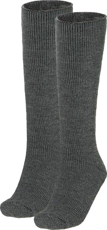Heatkeeper - Kniekousen Thermo - Antraciet - 1-Paar - 91% Acryl